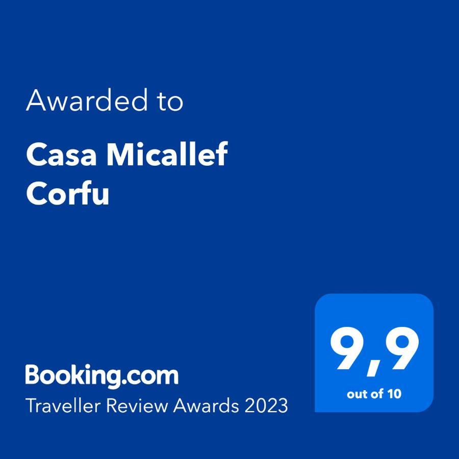 Casa Micallef Corfu Kontokali Eksteriør billede